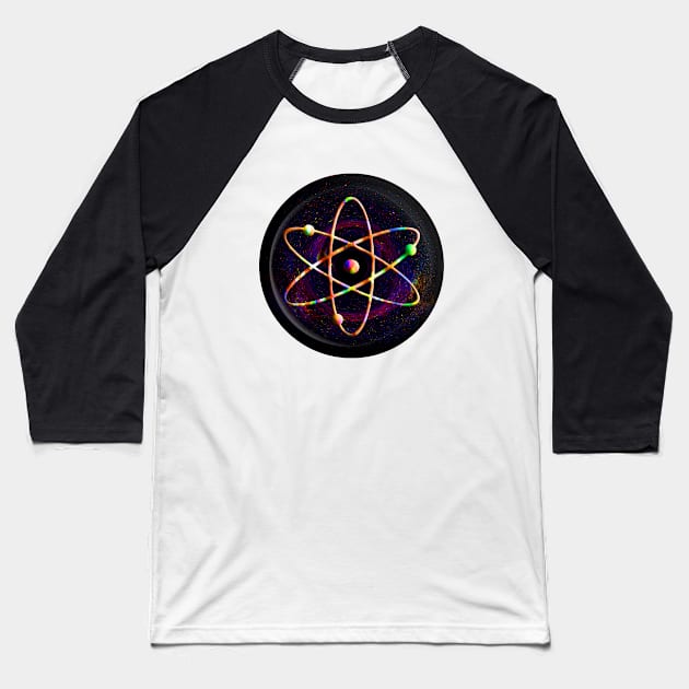 Atomic Baseball T-Shirt by TrueArtworxGraphics